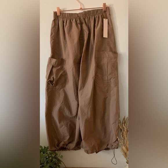 COPY - 140.-Camel Parachute Midi skirt - Picture 4 of 5